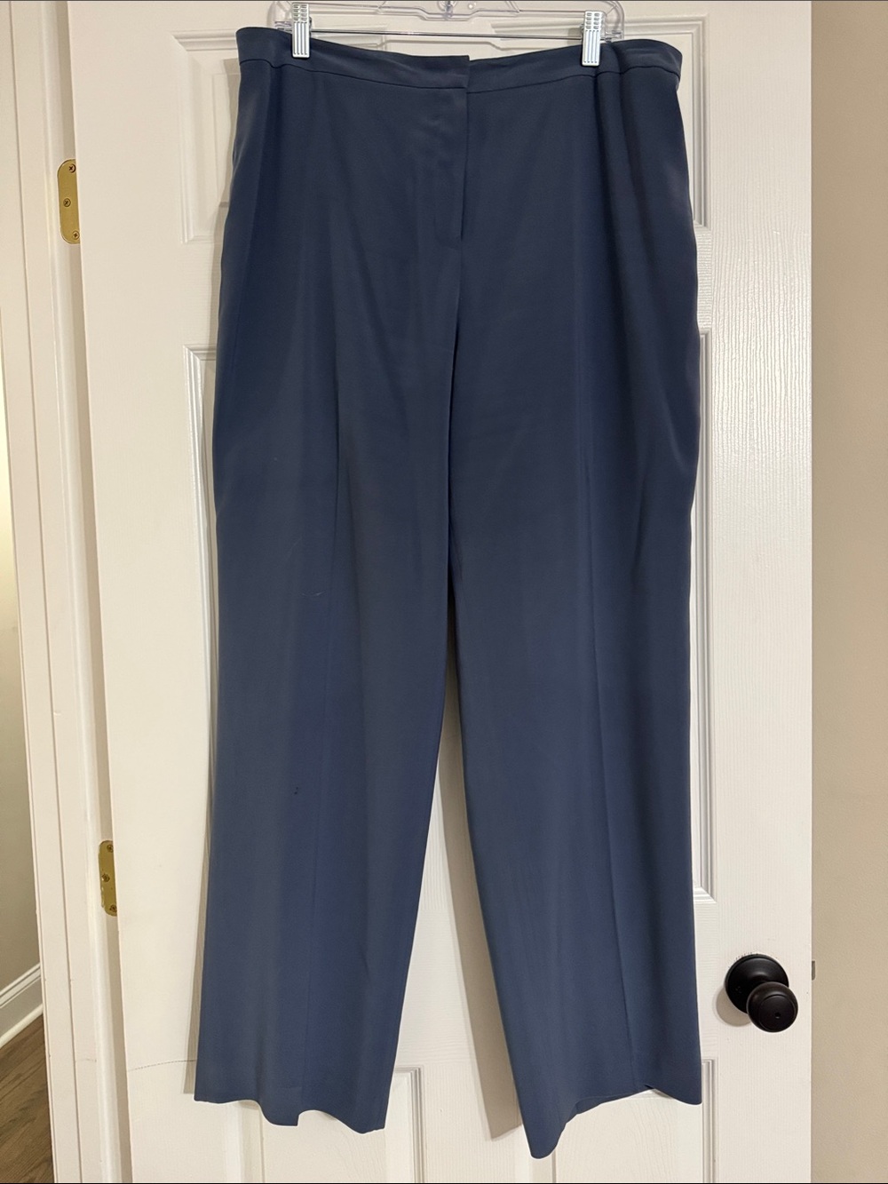 Kasper Women's Navy 3-Piece Pantsuit Set - Jacket, Pants & Skirt - Picture 9 of 11
